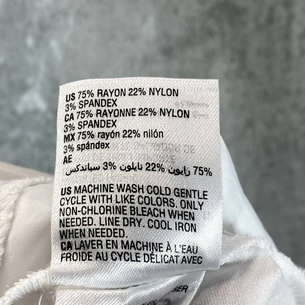 INC INTERNATIONAL CONCEPTS Women's Bright White Mid-Rise Pull-On Shorts SZ 12