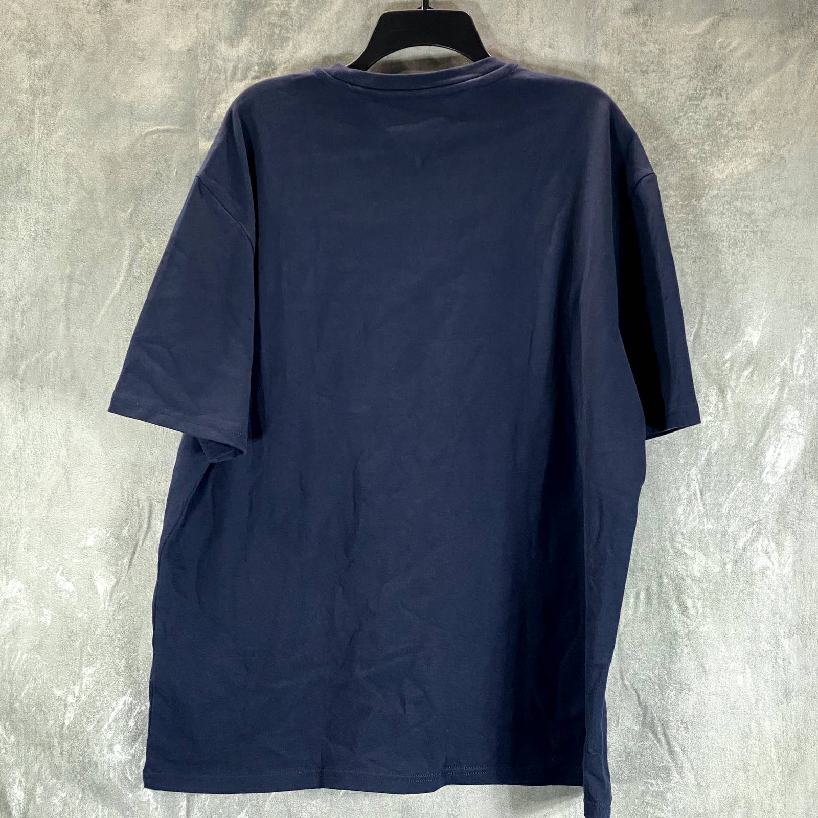 TOMMY JEANS Men's Twilight Navy Crewneck Printed Archive Graphic Boxy Fit TShirt