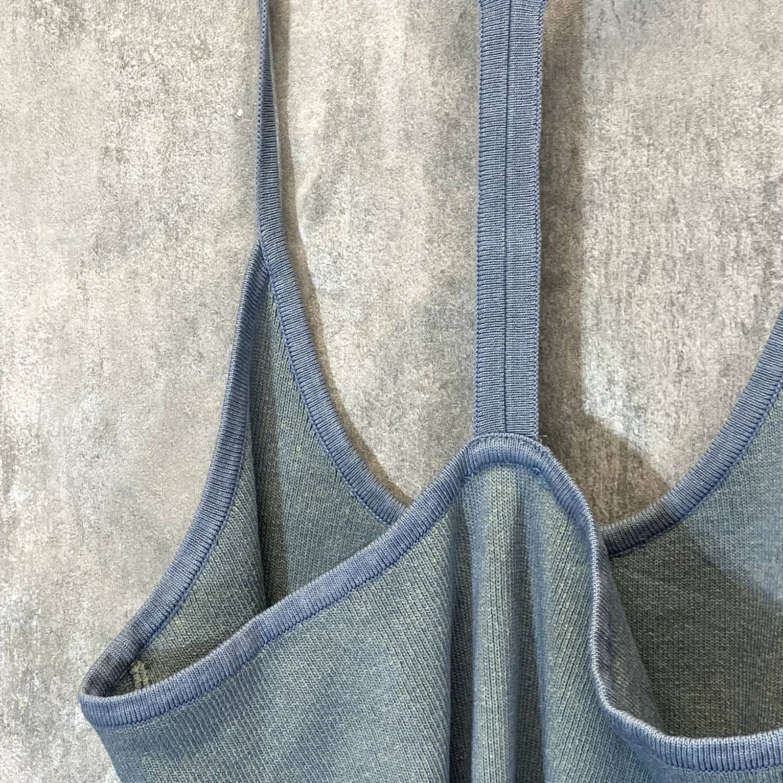 WAYF '98 Women's Plus Size Oasis Blue Deep Scoop Neck T-Strap Bodysuit SZ 1X