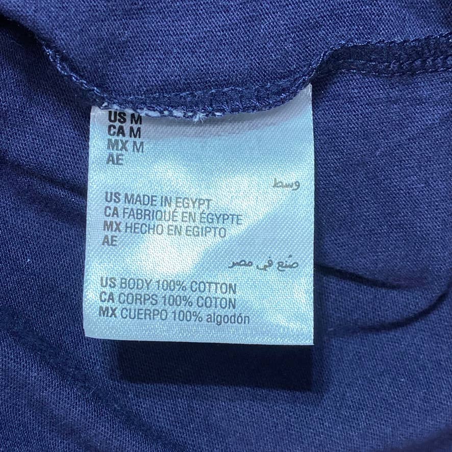 CLUB ROOM Blue Solid Crewneck Tshirt SZ M