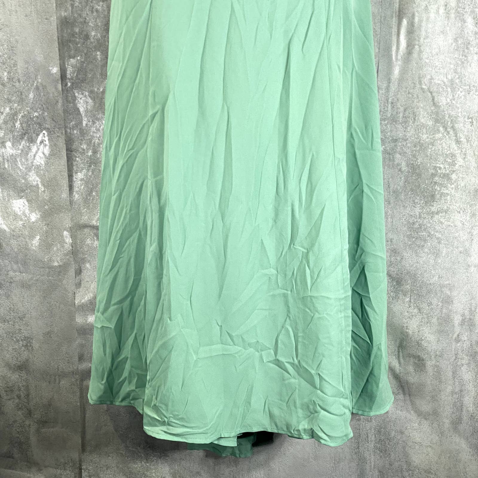 ALFANI Women's Fresh Spring Tie-Front Keyhole Elbow-Sleeve Midi Dress SZ M