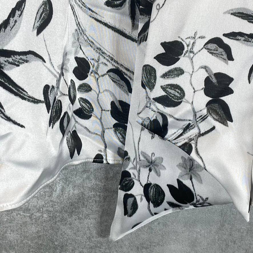 INC INTERNATIONAL CONCEPTS Women's Raina Gardens Printed Keyhole Halter Top SZ M