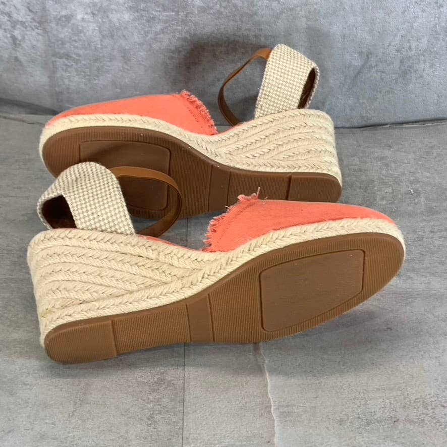 CASLON Women's Coral Saggitario Ankle-Strap Wedge Espadrille Sandals SZ 8