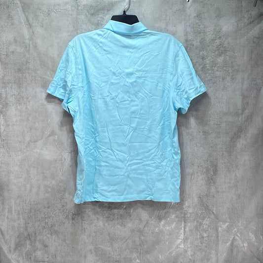 ALFANI Aqua Stretch Short Sleeve Polo Shirt SZ L