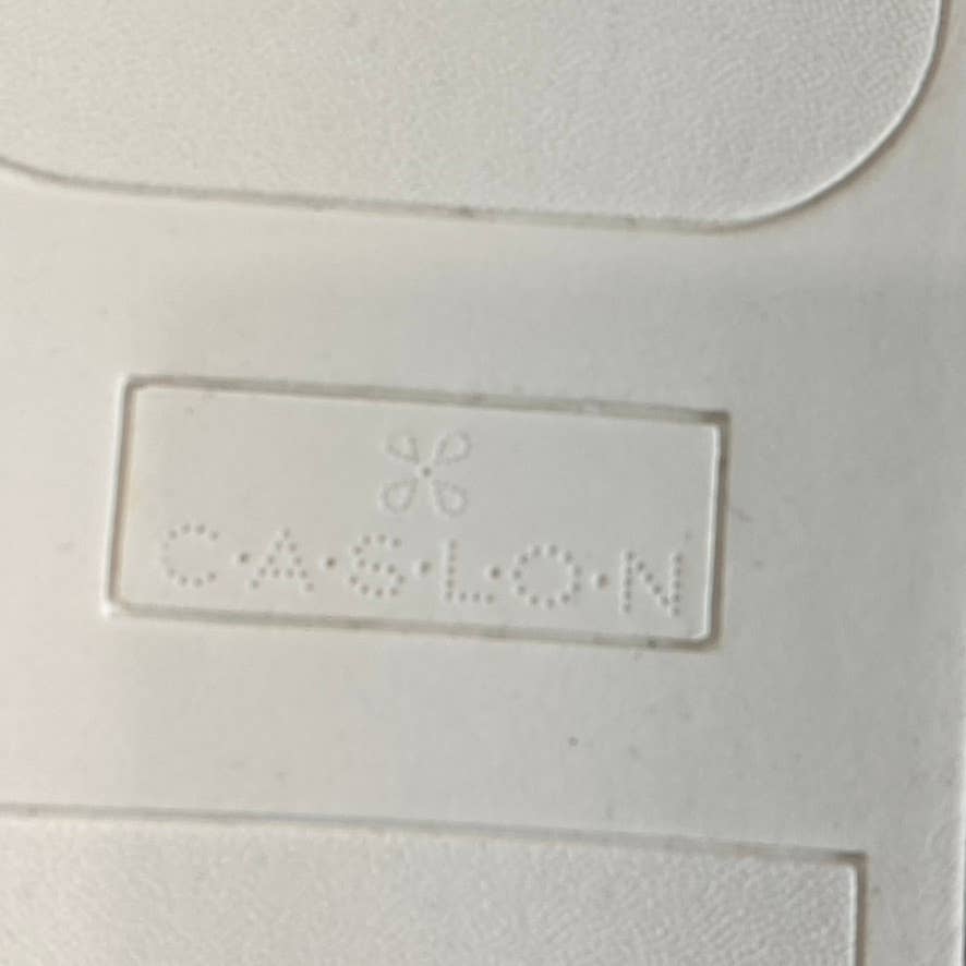 CASLON Women's Black Solid Leather Nage Cozy Faux-Fur Slip-On Mule Shoes SZ 9.5