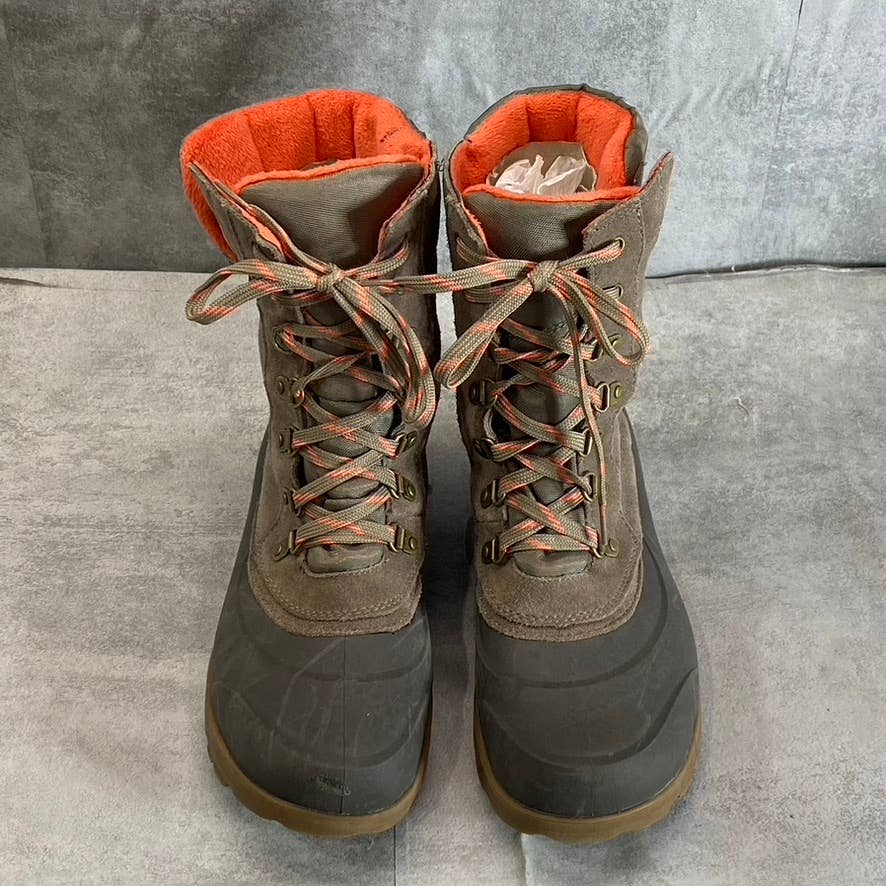 BARETRAPS Women's Mushroom Yasmen Lace-Up Waterproof Boots SZ 10