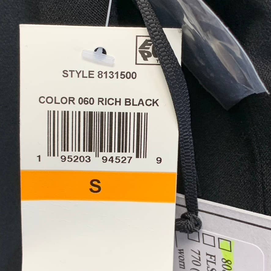 1.STATE Women's Rich Black Faux Double Breast Hook Closure Blazer SZ S