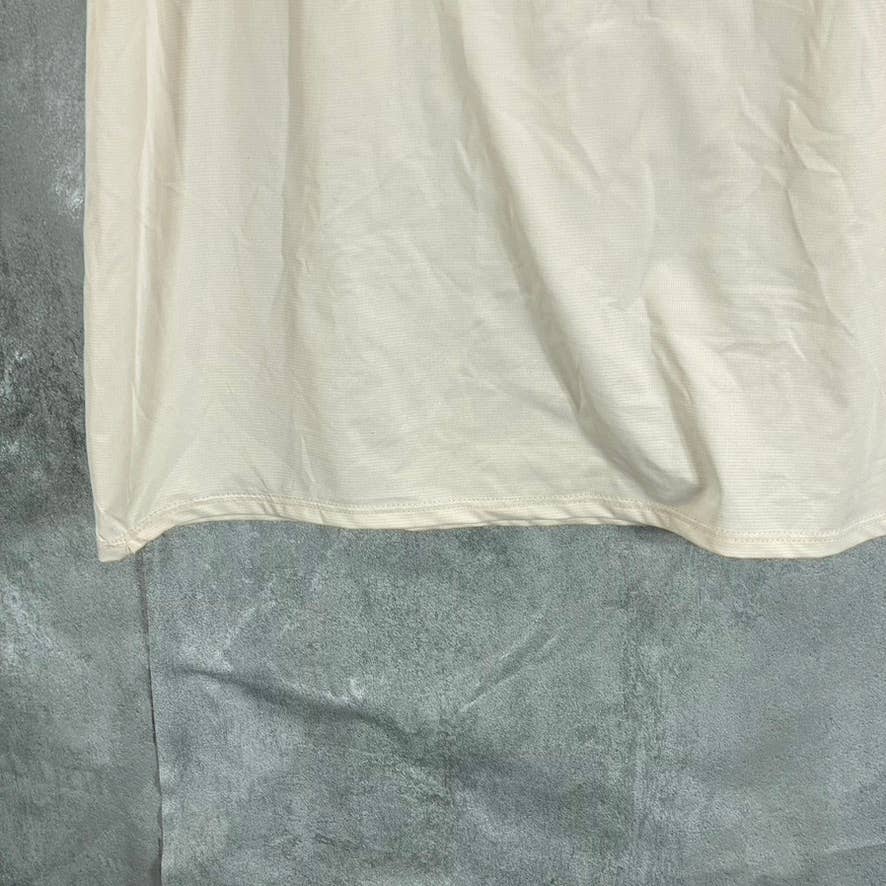 ALFANI ALFATECH Men's Beige Crewneck Short-Sleeve T-Shirt SZ XL