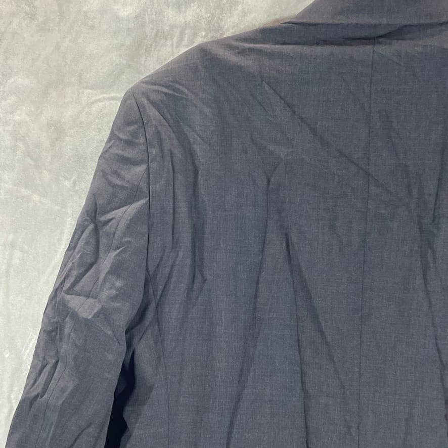 BAR III Men's Charcoal Two-Button Slim-Fit Wool Suit Jacket SZ 46R