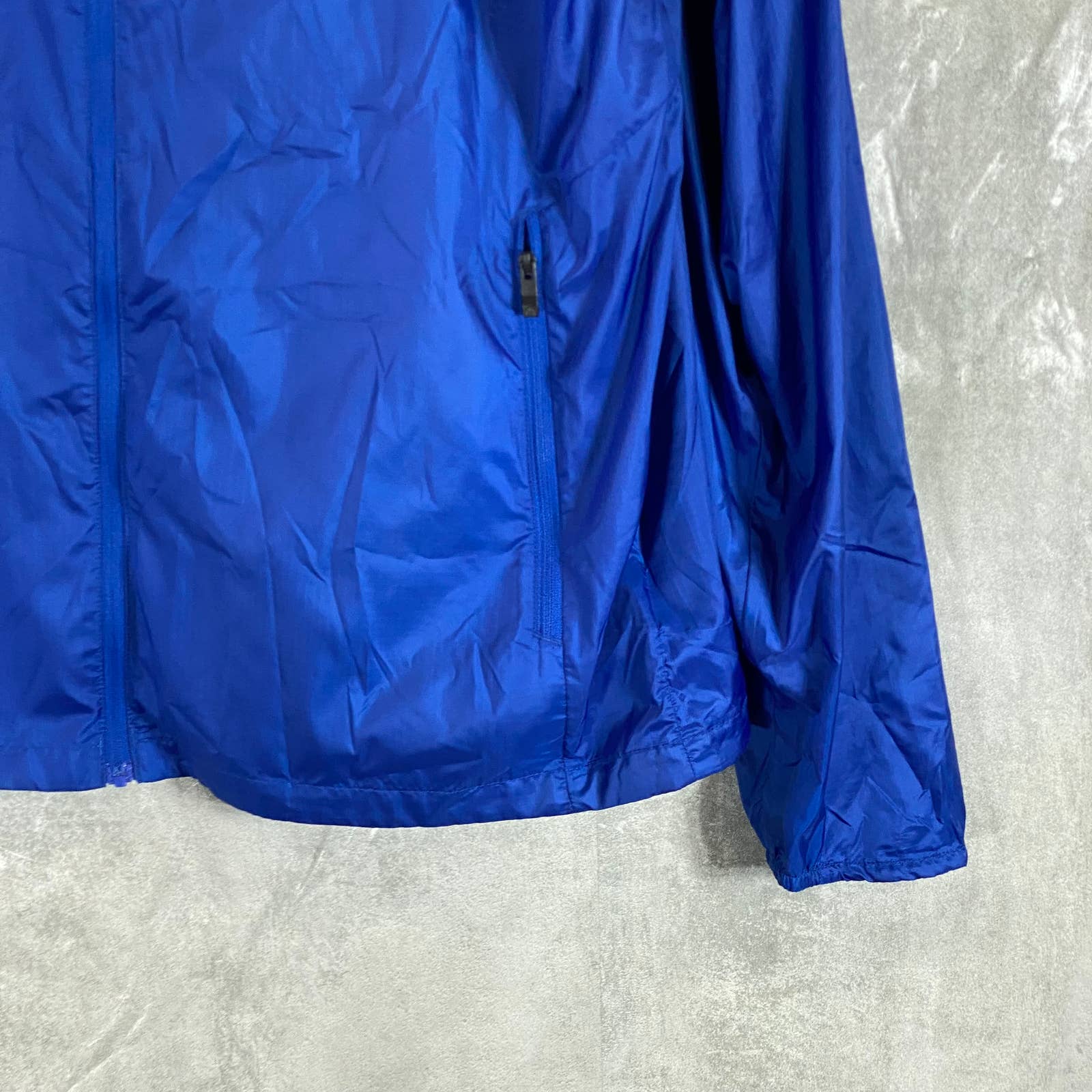 MARMOT Men's Dark Blue Brooklyn Air Lightweight Full-Zip Jacket SZ M