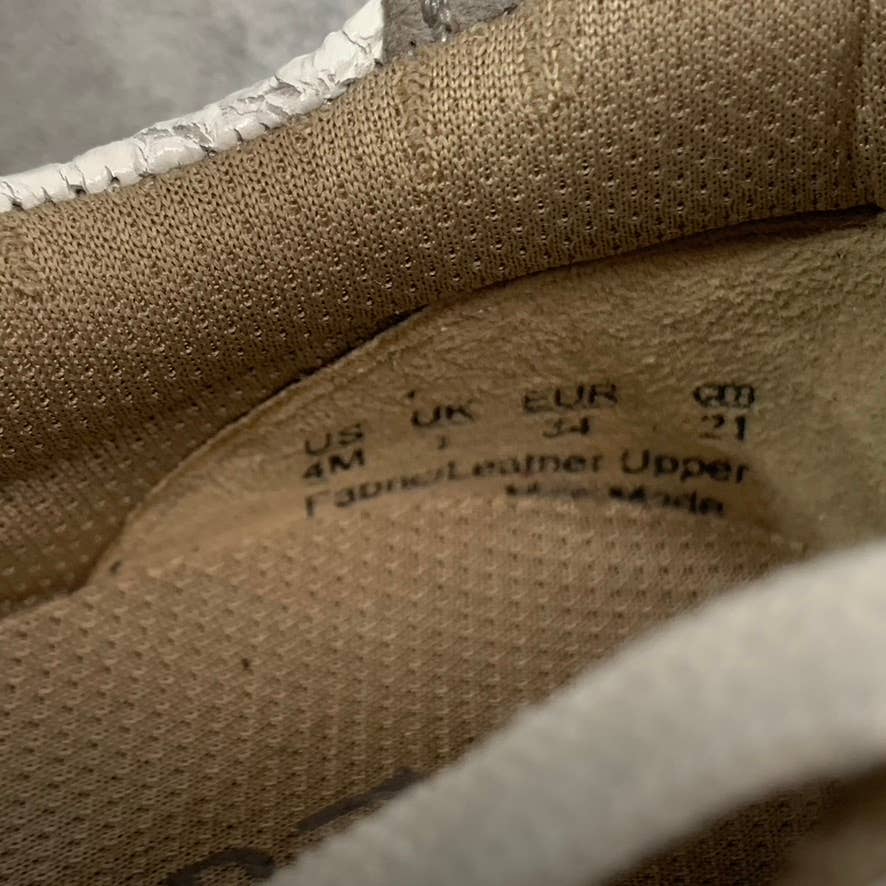 NATURALIZER Women's Black/White Leather Hadley Lace-Up Sneakers SZ 4