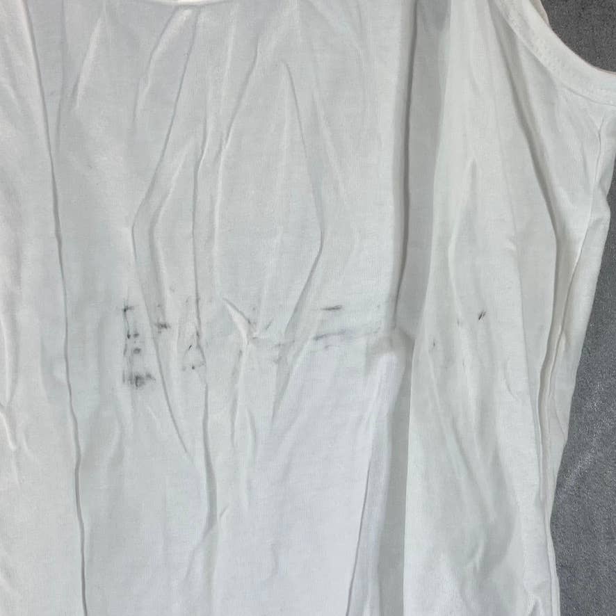 INC INTERNATIONAL CONCEPTS Women's Bright White Knotted-Strap Tank Top SZ S