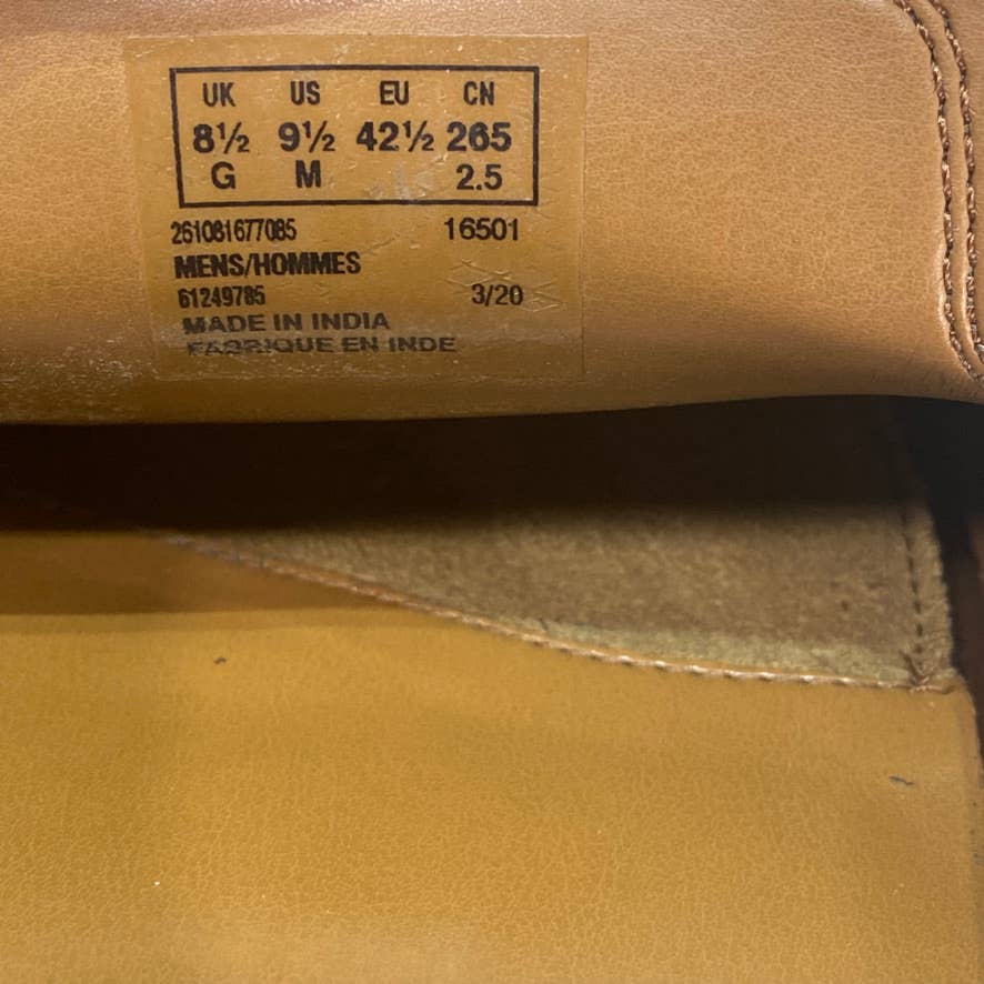 CLARKS Brown Ashmont Way Penny Drivers SZ 9.5