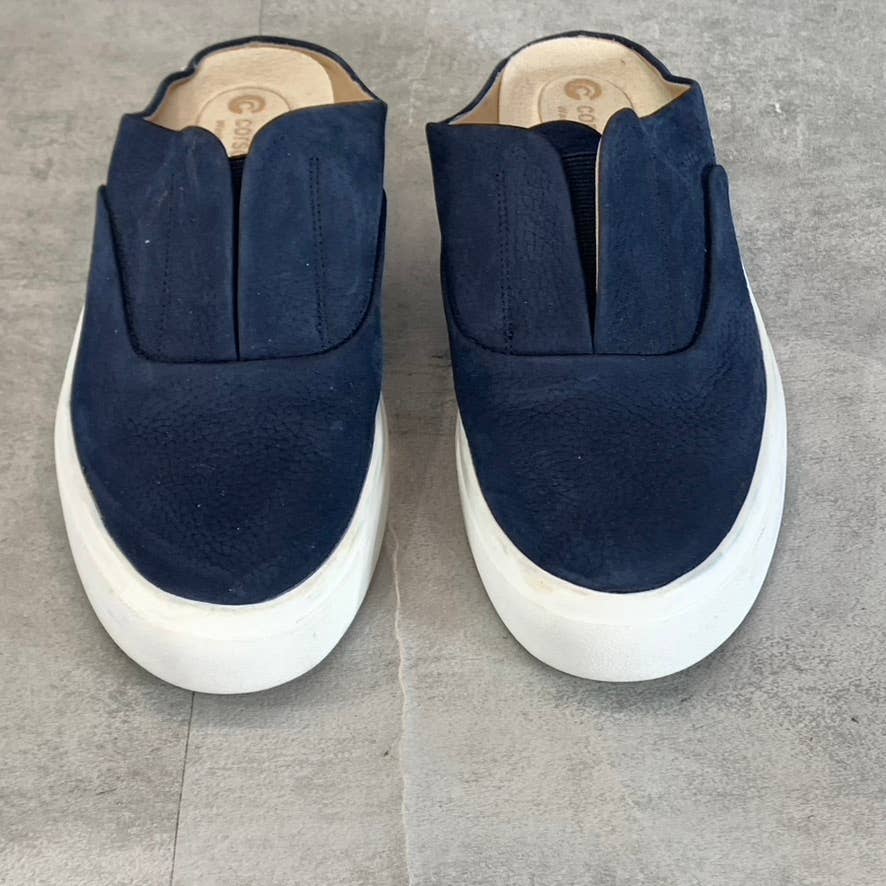 CC CORSO COMO Women's Peacoat Trena Platform Slip-On Mules SZ 7.5