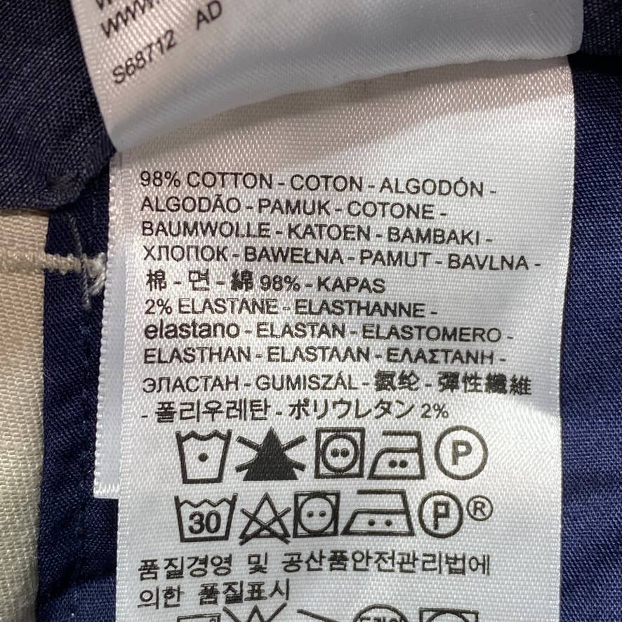 DOCKERS Tan Men's Signature Lux Straight Fit Creased Stretch Khaki Pants SZ 38X34