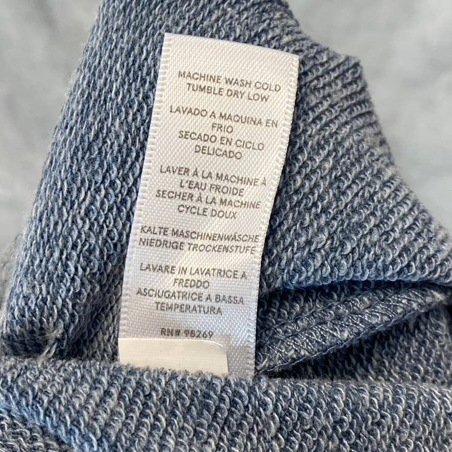 ALTERNATIVE Women's Bay Blue Pin Dot Surplice Short Sleeve Pull-On Jumpsuit SZ S