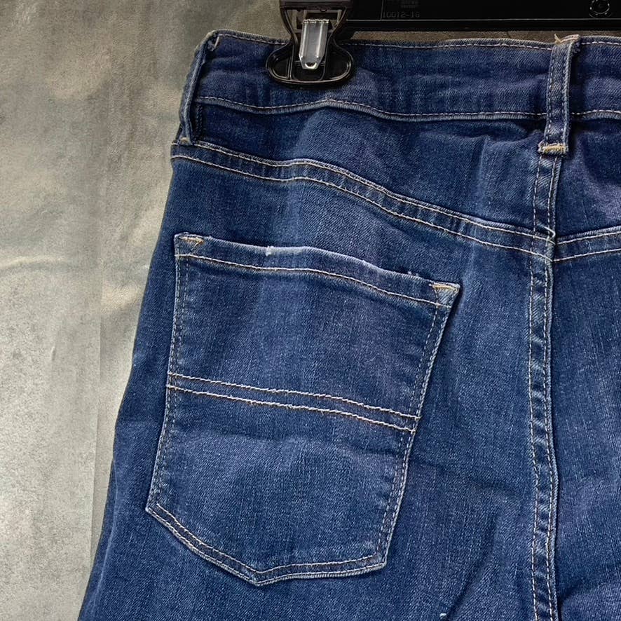 TOMMY JEANS Women's Boundary 5" Cuffed Faded Denim Shorts SZ 29