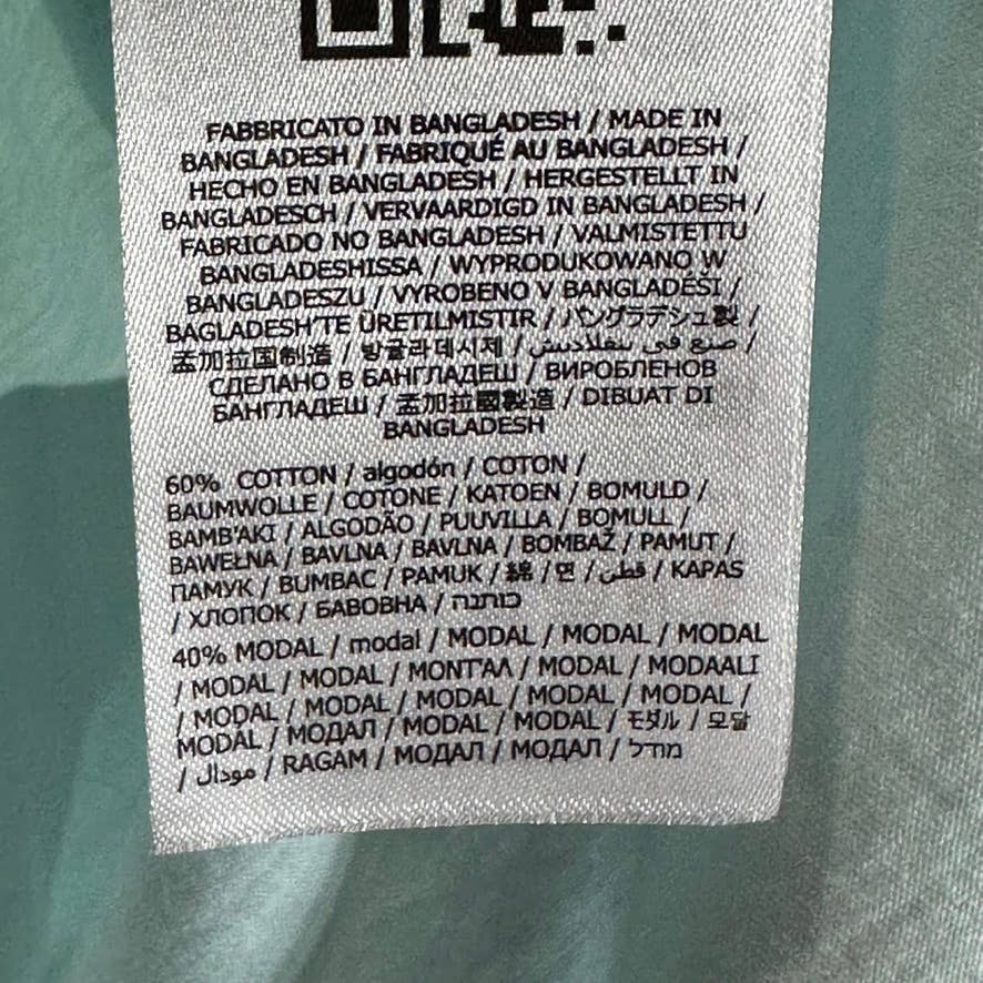 GUESS Women's Aloe Palm No Rules Girl Short-Sleeve Crewneck Easy Tee SZ M