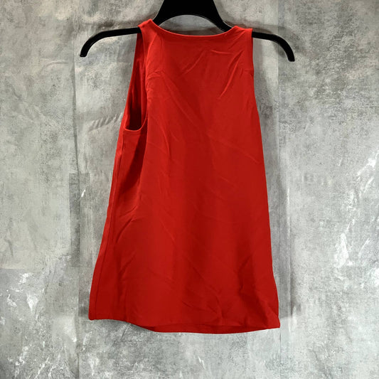 INC INTERNATIONAL CONCEPTS Women's Real Red O-Ring Keyhole Tank Top SZ M