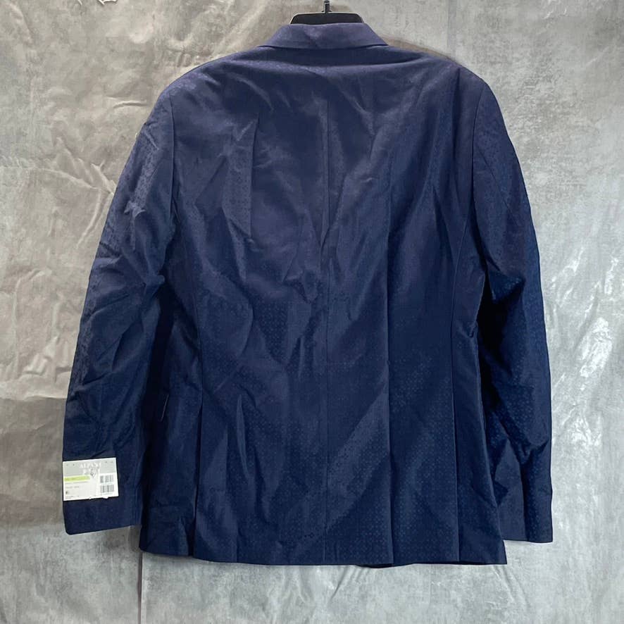 ALFANI Men's Blue Geometric Slim-Fit Stretch Two-Button Sport Coat SZ 38R