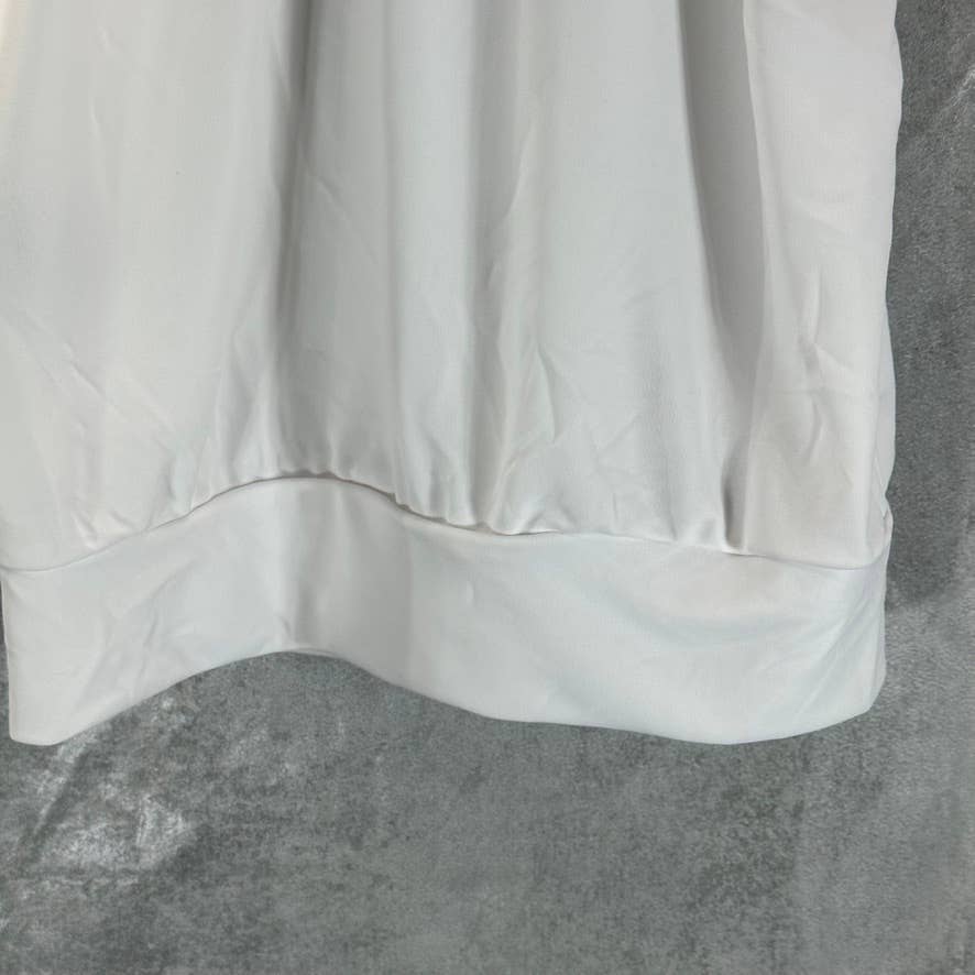 INC INTERNATIONAL CONCEPTS Women's Washed White Gathered Neck Halter Top SZ XS