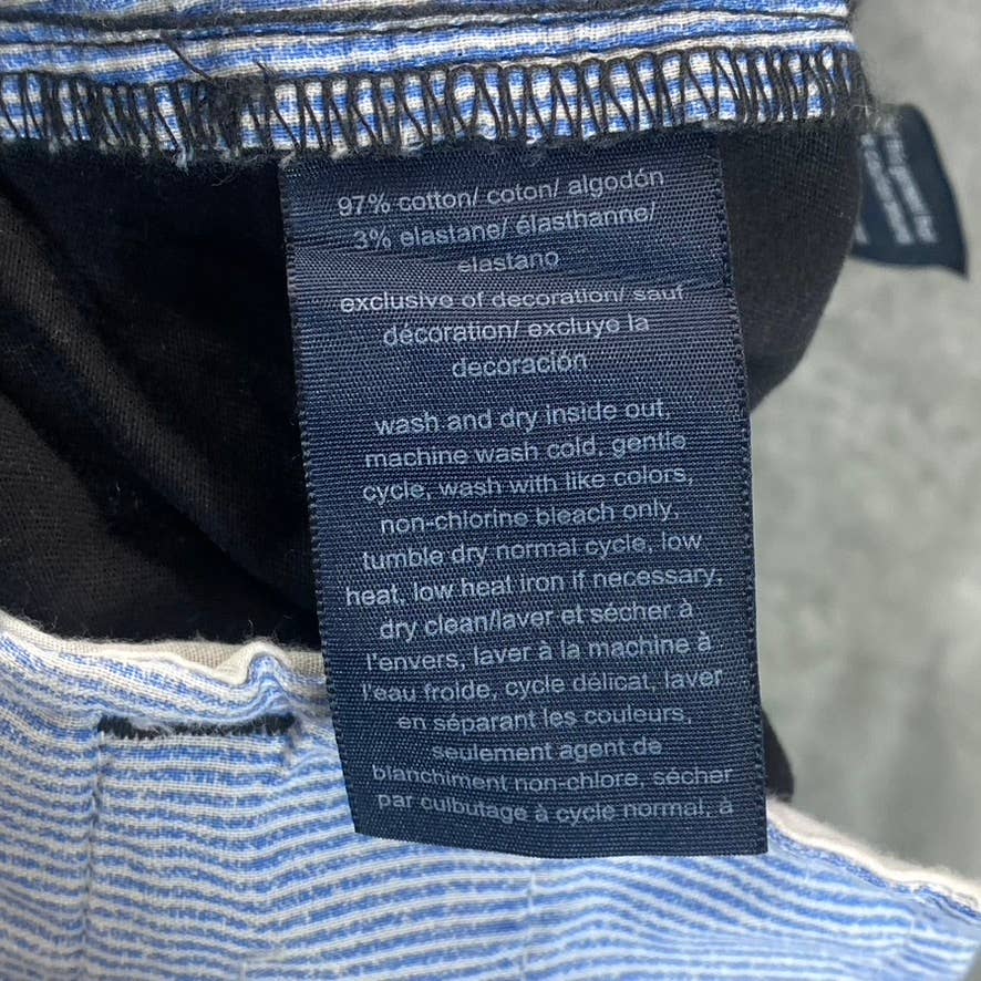 TOMMY HILFIGER Women's Black Solid TH-Flex Hollywood Bermuda Mid-Rise Shorts SZ8