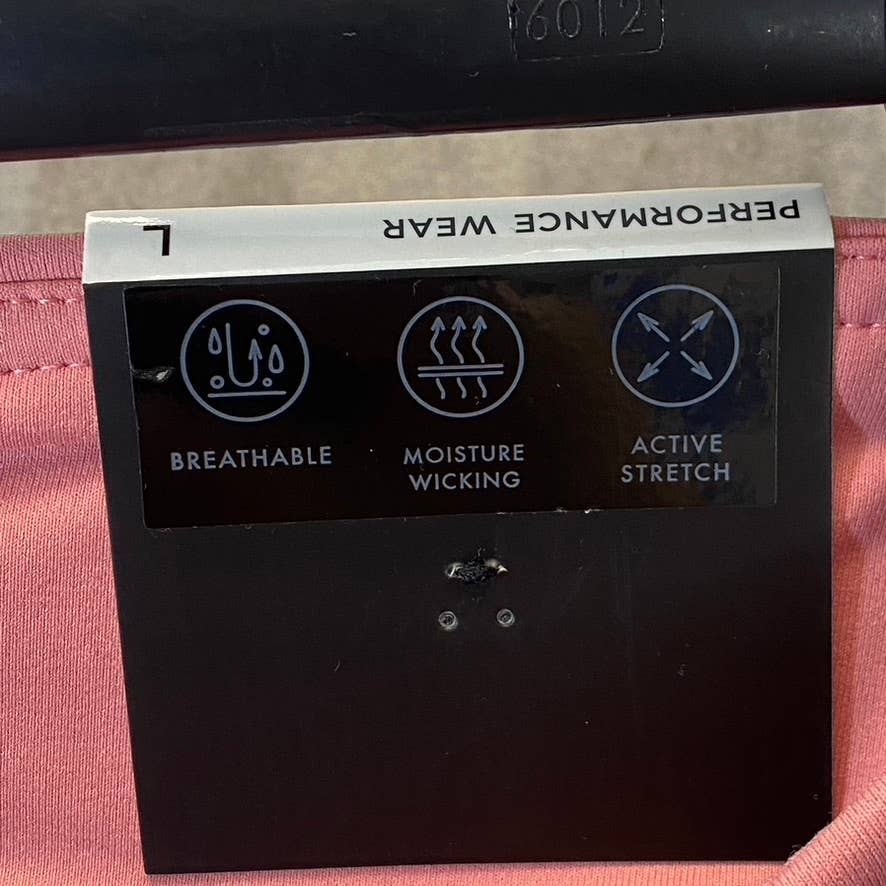 BCBGMAXAZRIA Women's Coral High-Waist Breathable Active Stretch Pull-On Capri Leggings SZ L