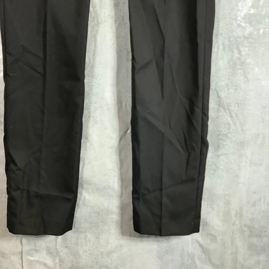IZOD Men's Solid Black Regular Classic-Fit Suit Pants SZ 32X32