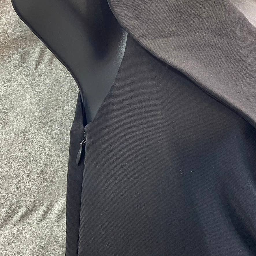 LAUREN RALPH LAUREN Women's Black Jersey Off-The-Shoulder Side-Slit Dress SZ 4