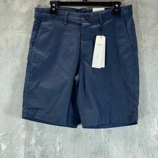 CALVIN KLEIN Men's Ink Slim-Fit Comfort Chino Shorts SZ 30