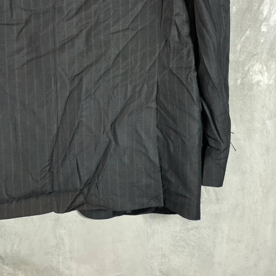 LAUREN RALPH LAUREN Men's Charcoal Long Stripe Ultra Flex Suit Jacket SZ 42L