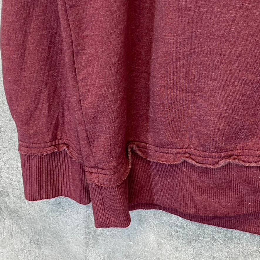 BP. Women's Pink Tie-Dye Crewneck Long Sleeve Pullover Sweater SZ M