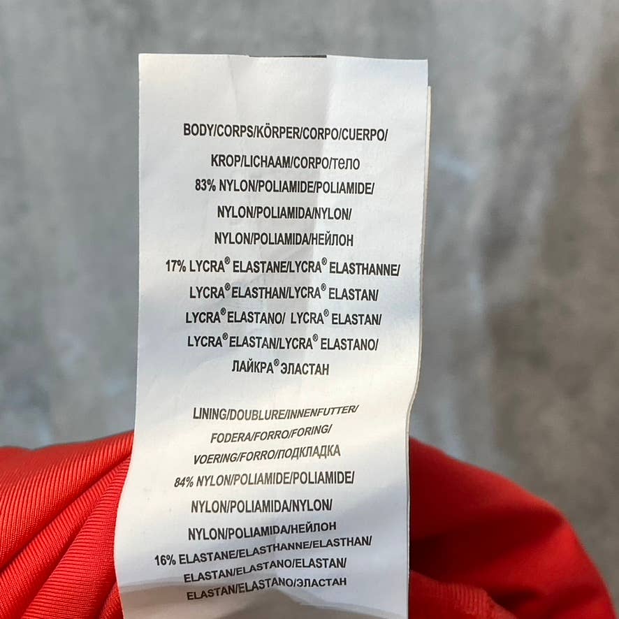 TRINA TURK Women's Poppy Flutter Off-The Shoulder Bandeau Bikini Top SZ 0