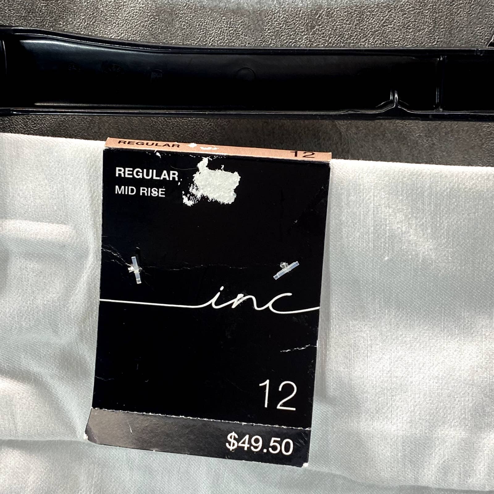 INC INTERNATIONAL CONCEPTS Women's Bright White Mid-Rise Pull-On Shorts SZ 12