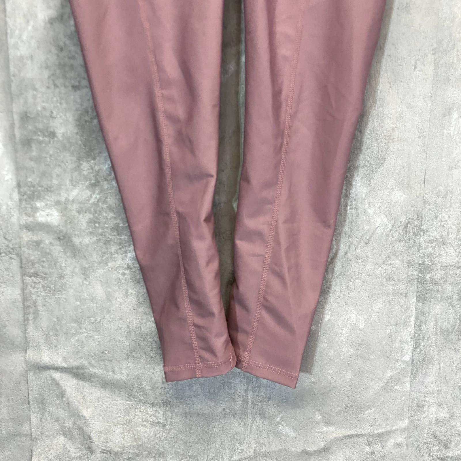 PRO-FIT Activewear Light Purple Ruched Breathable High-Waist Pull-On Leggings SZ S