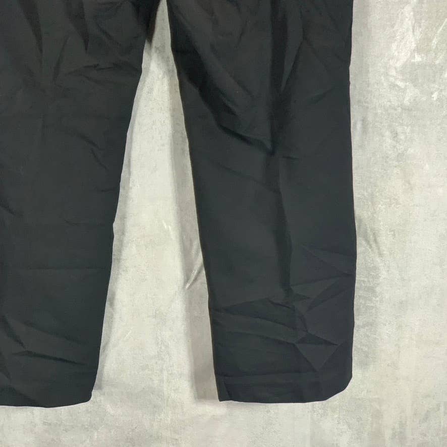 INC INTERNATIONAL CONECEPTS Women's Deep Black High-Rise Regular Flare Pants