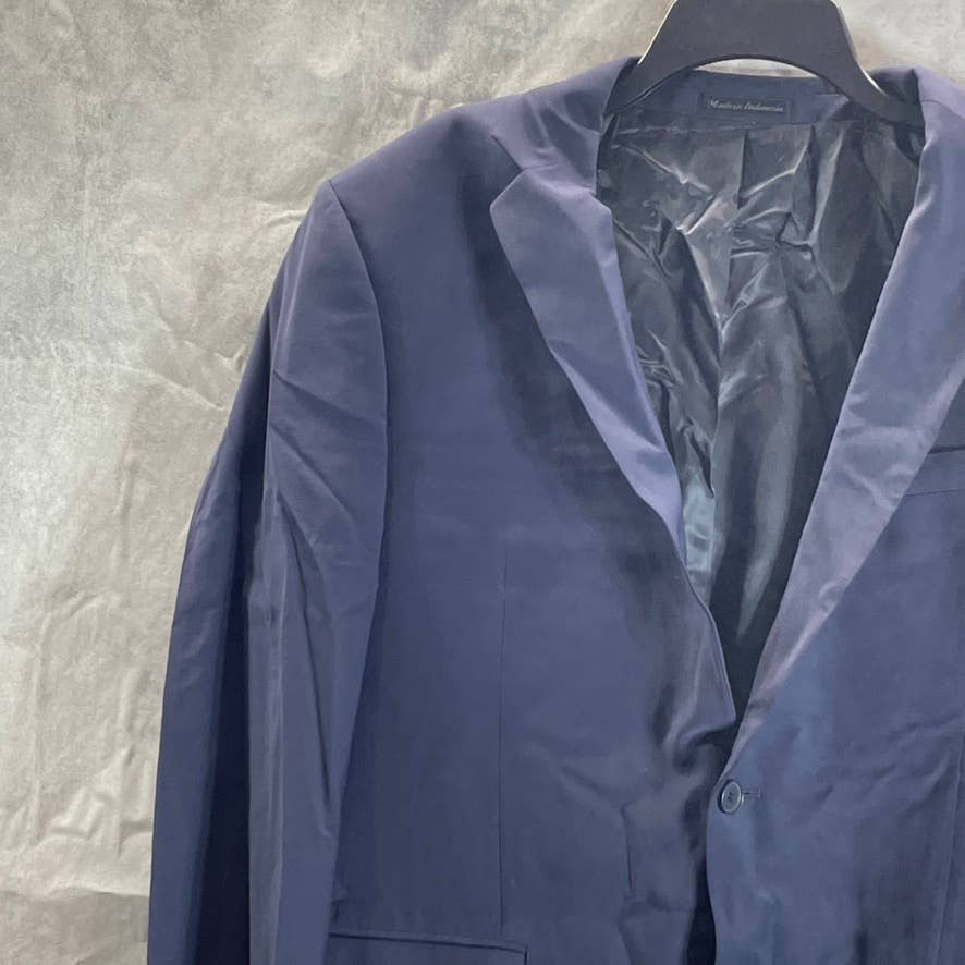 CALVIN KLEIN Men's Navy Solid Infinite Stretch Slim-Fit Two-Button Jacket SZ 44R