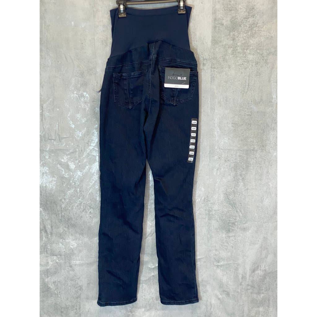 MOTHERHOOD Indigo Blue Secret Fit Belly Stretch Ankle Maternity Jeggings SZ XL
