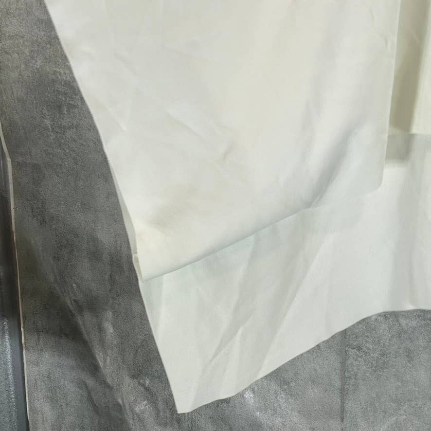 ALFANI Women's Soft White Drape-Cape Open-Front Sweater SZ L/XL